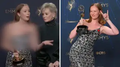 Applauded, then pixelated: Hamas praises Hannah Einbinder’s Emmys speech — then erases her shoulder