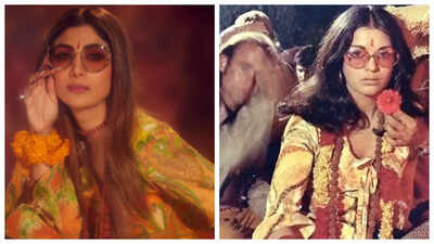 Shilpa Shetty pays homage to Zeenat Aman, recreates her Hare Rama Hare Krishna look: Farah Khan says ‘loving this look’ |