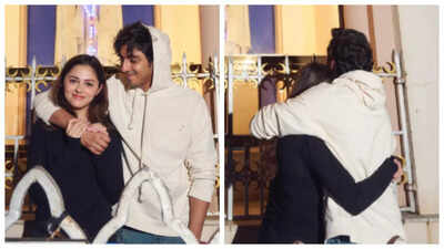 Ahaan Panday and Aneet Padda hug in front of a church, celebrate 50 days of Saiyaara in theatres: ‘If you believe in magic…’ |