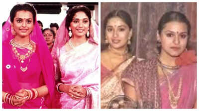 Shilpa Shirodkar fondly recalls working with Madhuri Dixit, says they share a family bond: ‘She must be as happy for me…’ |
