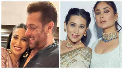 Karisma Kapoor once revealed Salman Khan is closer to her than sister Kareena Kapoor Khan: We share a long-standing relationship…’ |