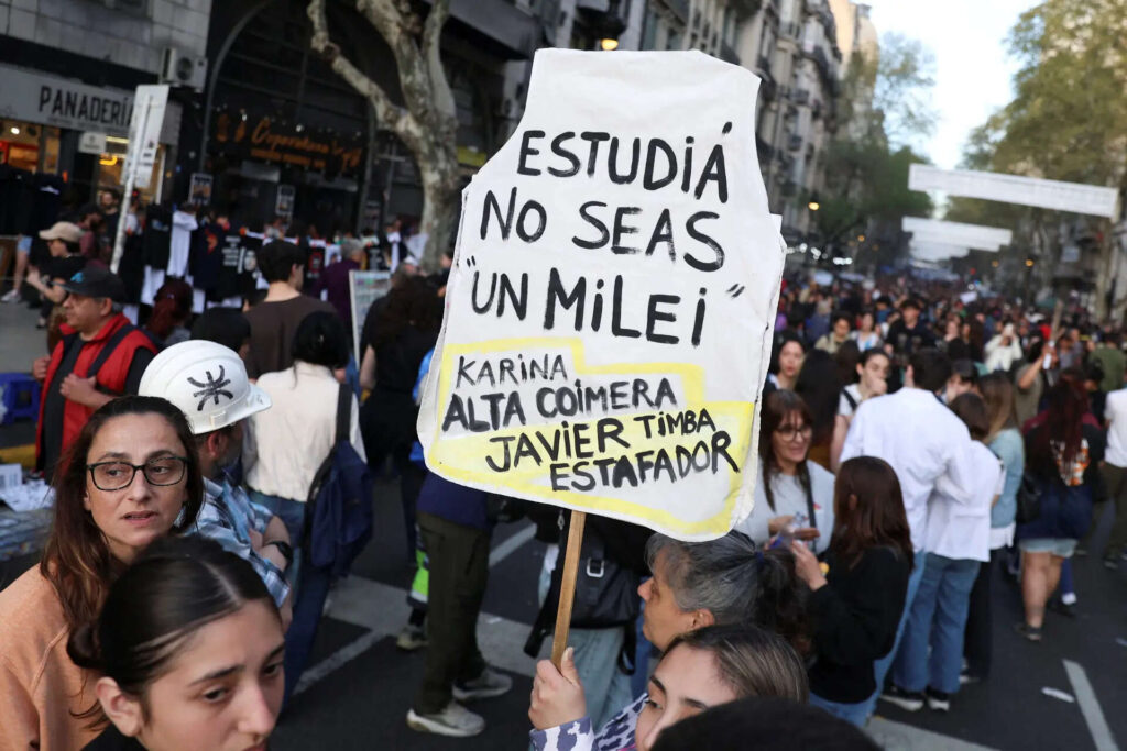 Argentines march to demand increased education, healthcare funding, ETEducation