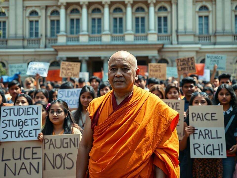 Mumbai University Protests Erupt After Monk’s Alleged Assault by Security, ETEducation