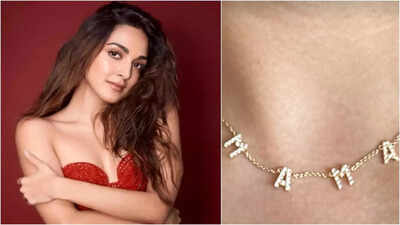 Kiara Advani flaunts ‘Mama’ necklace: Actor shares heartfelt moment as new mom; Fans react | Hindi Movie News