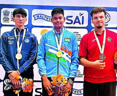15-year-old Jonathan Antony tops qualifiers, clinches gold at ISSF Junior World Cup | More sports News