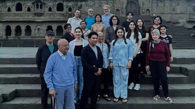 Photos out! No Arjun? Saaniya Chandhok spotted on Tendulkar family’s trip to Maheshwar | Off the field News