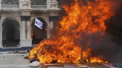 Put off trips to Nepal, says MEA; airlines cancel flights; tourists and trucks stranded | India News