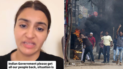 ‘Not even sparing tourists’: Indian woman in Nepal cries for help; claims her entire hotel torched – video | India News