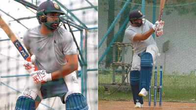 ‘I am here again’: Rohit Sharma shows match readiness in energetic net session – Watch | Cricket News