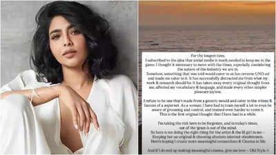 Aishwarya Lekshmi quits social media; says it made every other simpler pleasure joyless; check out her last post | Malayalam Movie News