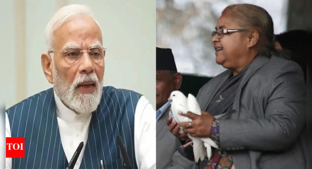 Nepal interim govt: PM Modi congratulates Sushila Karki; reaffirms India’s commitment to peace and stability | India News