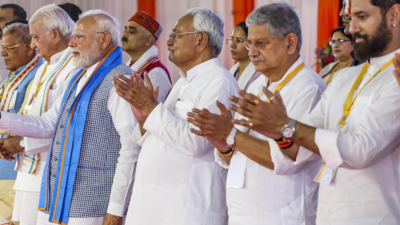 ‘Leader sitting with us’: Nitish goes off script; reveals what led to JD(U)-BJP split | India News