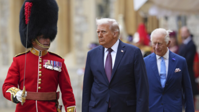 UK King hosts Donald Trump at Windsor for historic state visit
