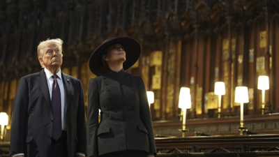 After the royal pomp, Trump’s state visit turns to politics and a meeting with Starmer