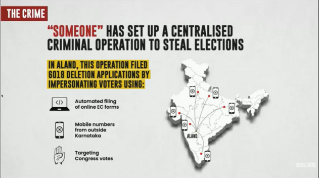 ‘Mobiles, softwares used’: How Karnataka’s Aland saw massive voter deletions – Rahul Gandhi explains with ‘proof’ | India News