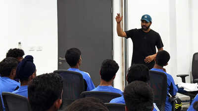 Rohit Sharma inspires India’s U19 players in special session at BCCI Centre of Excellence | Cricket News