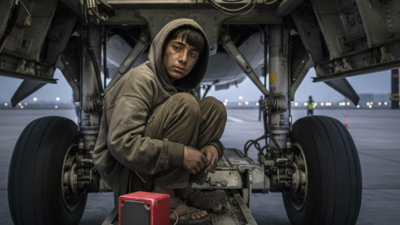 Wasted voyage: Afghan teen hides in plane’s landing gear to reach Delhi; deported next day | India News