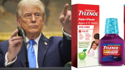 ‘It’s not good’: Donald Trump links pain reliver Tylenol’s use in pregnancy to autism; Leucovorin suggested as treatment