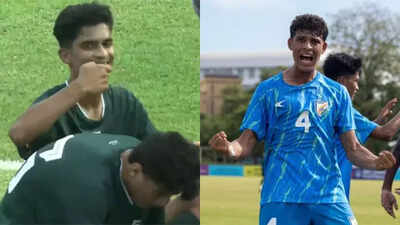 ‘Tea celebration’ sparks debate: Pakistan U17 footballer’s antics amid Haris Rauf 6-0 gesture row – Watch | Football News