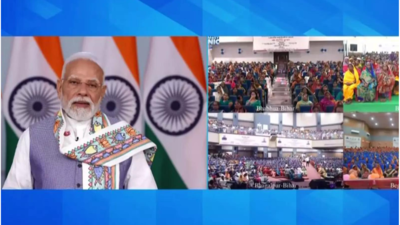 Poll blitz: PM Modi sends Rs 10,000 to 75 lakh women in Bihar; all you need to know about the scheme | India News