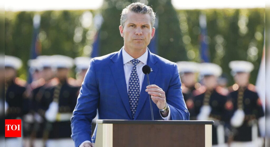 ‘Pep rally’ for top brass: Pete Hegseth’s meeting with military officials likely to push for ‘warrior ethos’ – new details emerge