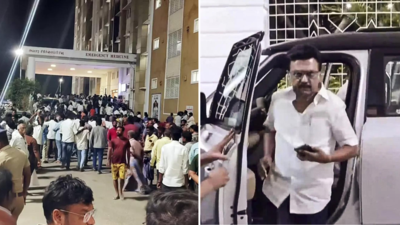 ‘Standing here with deep sorrow’: Tamil Nadu CM MK Stalin consoles Karur stampede families; orders inquiry under retired judge | India News