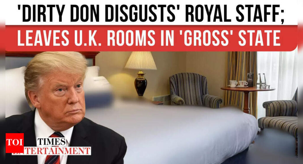 Donald Trump’s Windsor Castle stay reportedly left royal staff “disgusted”