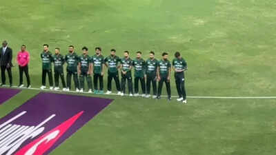 Shaheen Afridi, Haris Rauf ‘disrespect’ India’s national anthem at Asia Cup Final | Cricket News