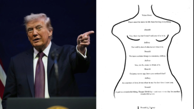 A sketch, signature & more: What’s in Donald Trump’s alleged letter to Epstein? Inside 2003 ‘birthday book’