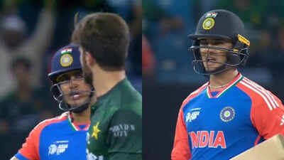 Drama in Dubai! Abhishek Sharma, Shubman Gill slap Shaheen Afridi with fiery exchanges – Watch | Cricket News