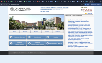 AIIMS NORCET 9 result 2025 released for stage 1 exam: Check direct link to download merit list here