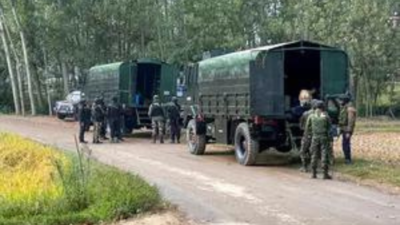 Search operation launched after suspected Pakistan-drone sighted near border in Jammu | India News