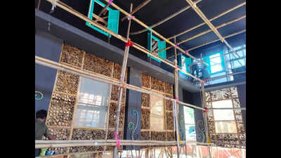 Azad Hind Durga Puja Committee combines celebrations with charity | Guwahati News