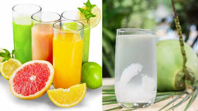 Coconut Water or Fruit Juice: Which hydration drink is better for weight loss |