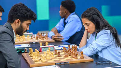 FIDE Grand Swiss: Nihal Sarin shares lead after Round 8; D Gukesh, Divya Deshmukh play out 103-move draw | Chess News