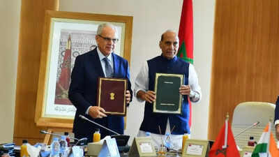 India, Morocco sign defence MoU; pact to strengthen counter-terrorism, maritime security and capacity building | India News