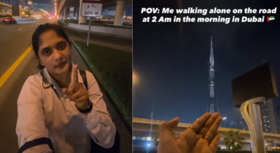 “Only in Dubai”: Indian woman praises city’s safety while walking alone at 3am in viral video | World News
