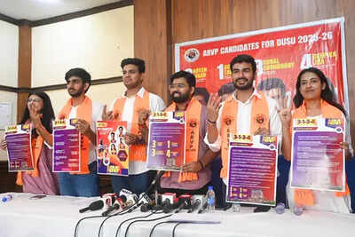 DUSU Elections 2025 polling day: Ballot boxes open at 8:30 AM as DU elects new student union