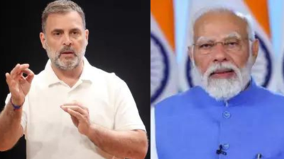 After US visa order, Rahul Gandhi calls Modi ‘weak PM’ | India News