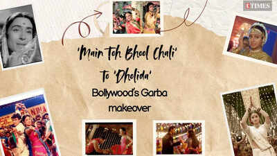 From ‘Main Toh Bhool Chali’ to ‘Dholida’: Choreography, costumes, celebration: Bollywood’s Garba makeover | Hindi Movie News
