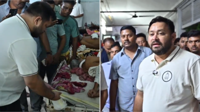 ‘Bedsheets unchanged, toilets inaccessible’: Tejashwi Yadav flags crisis at Bihar govt hospital; calls it ‘double jungle raj’ | India News