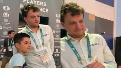 Hilarious! Chess fan asks American GM Hans Niemann his name after photo together at FIDE Grand Swiss – Watch | Chess News