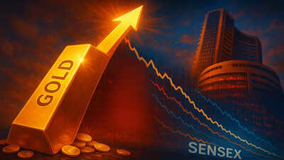 Gold vs Sensex: Gold beats Sensex with 50.1% returns; outperforms over three, five, ten & twenty-year periods
