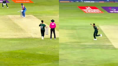 Haris Rauf made jets downing gesture not once but twice against India – watch | Cricket News
