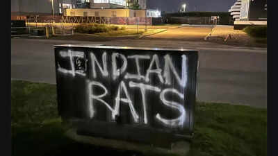 ‘Racism only hurts Canada’: Massive outrage over ‘Indian rats’ graffiti in Mississauga, at odds with Carney’s open arms to H-1Bs