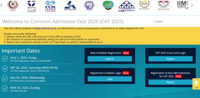 IIM CAT registration window 2025 to be closed tomorrow: Check direct link to apply here