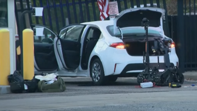 ‘Act of terror’: Man rams car into FBI Pittsburgh office gate; suspect flees scene on foot