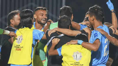 CAFA Nations Cup: India create history on debut! Podium finish after dramatic shootout win over Oman | Football News