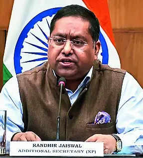 Navarro’s remark misleading, and we reject it, says MEA | India News