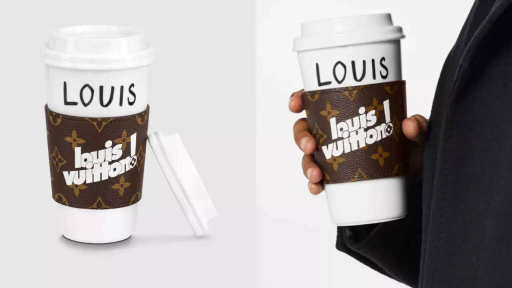 Would you buy a Louis Vuitton coffee cup?
